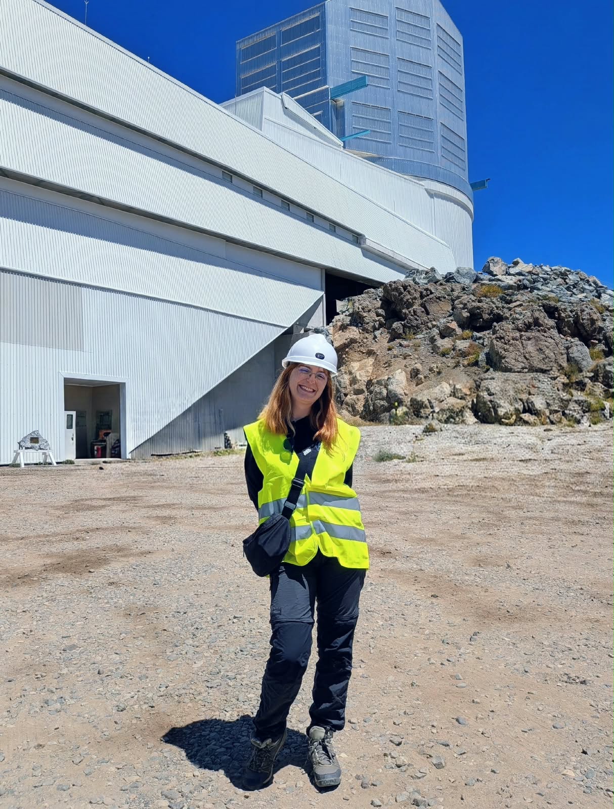 Me at the Vera C. Rubin Observatory