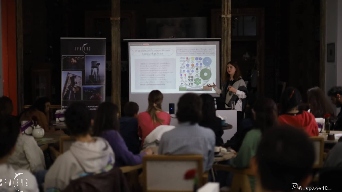 Outreach presentation in Armenia, 2024